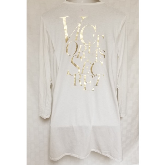 Victoria's Secret Other - VICTORIA'S SECRET Belted Robe with Gold Lettering